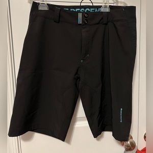 Women Cycling Shorts 2piece - Cycling Short with Padded Short - Large